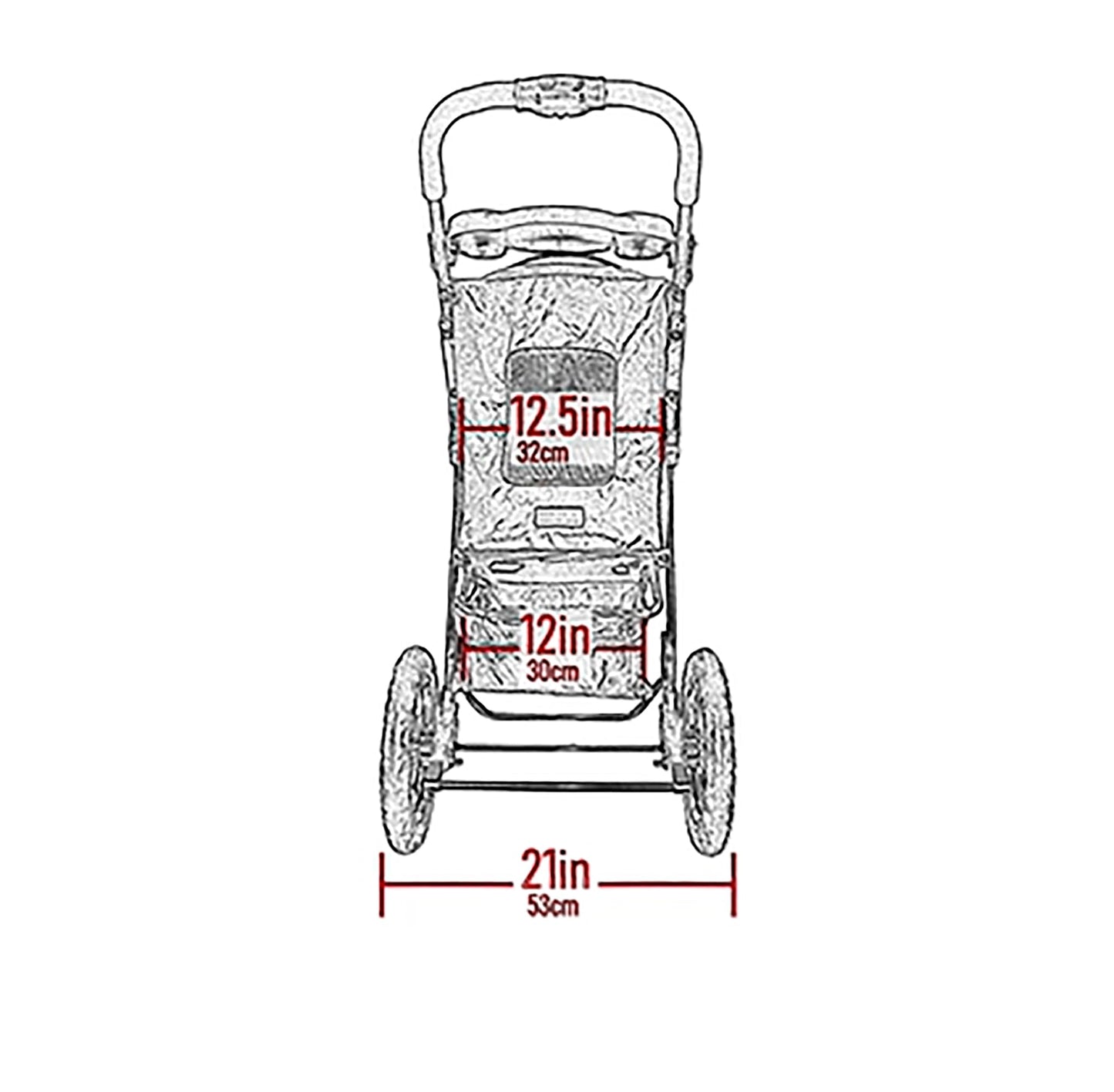 Pet Gear No-Zip NV Pet Stroller, Zipperless Entry, One-Hand Fold, Gel-Filled Tires, Plush Pad & Cover, Orchid
