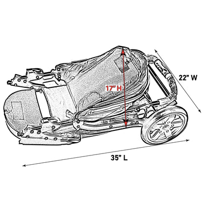 Pet Gear No-Zip AT3 Pet Stroller, Zipperless Entry, Jogging Tires, One-Hand Fold, Storage Basket, Platinum
